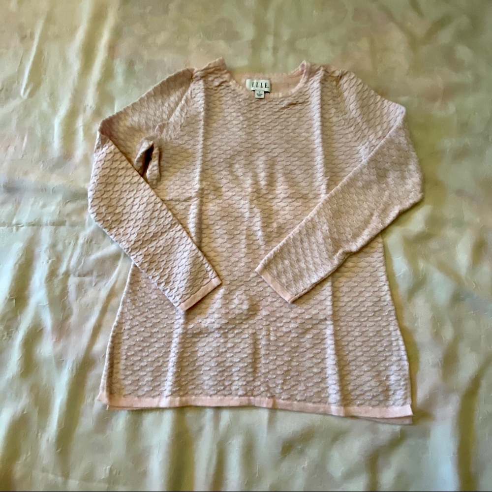 Elle Pale Pink Sweater Size S